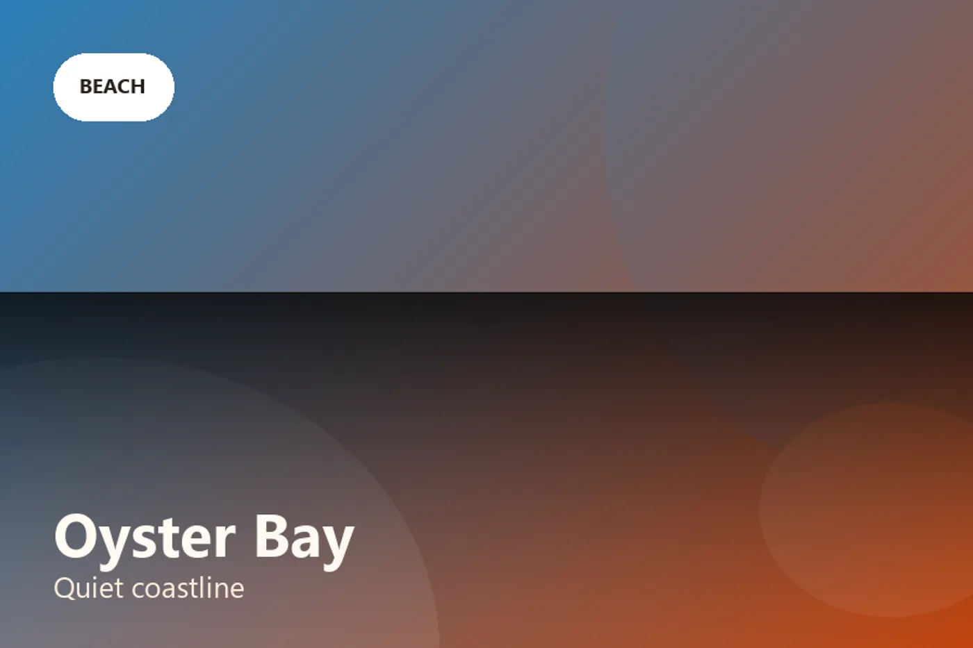 Oyster Bay