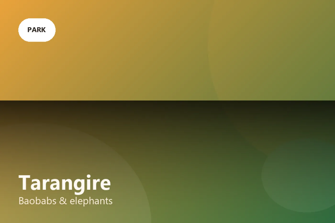 Tarangire National Park